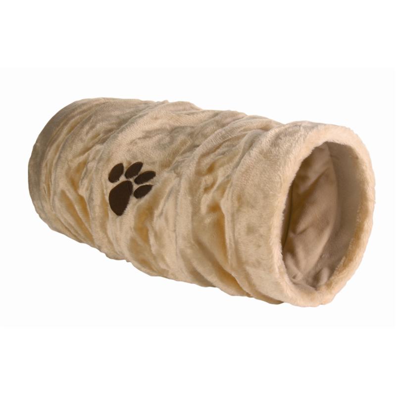 Trixie Spieltunnel, Plüsch, beige