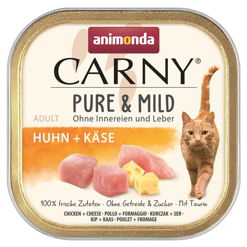 Animonda Carny Pure & Mild Adult Huhn & Käse 100g