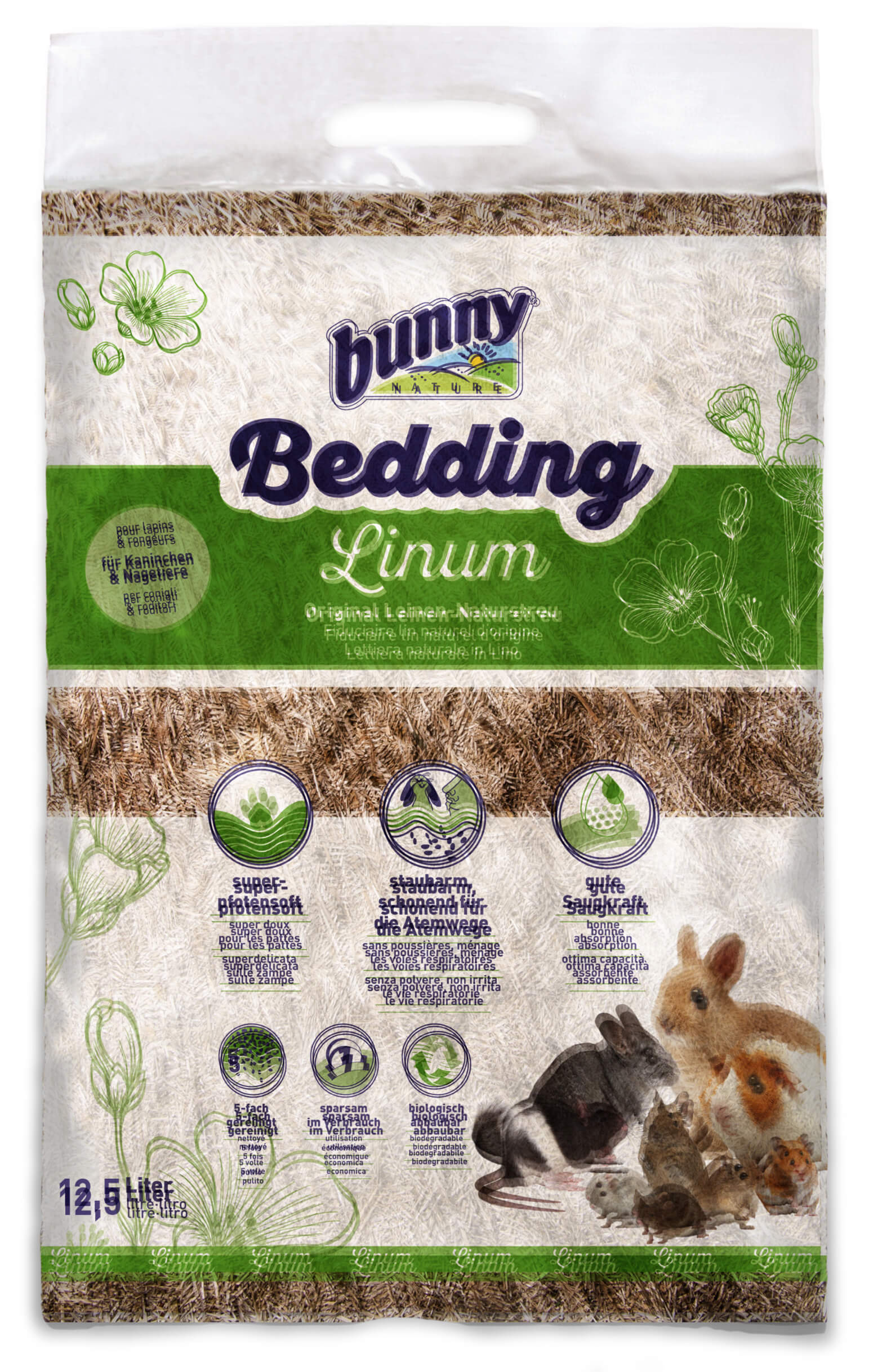 Bunny Bedding Linum 12,5 Liter Einstreu