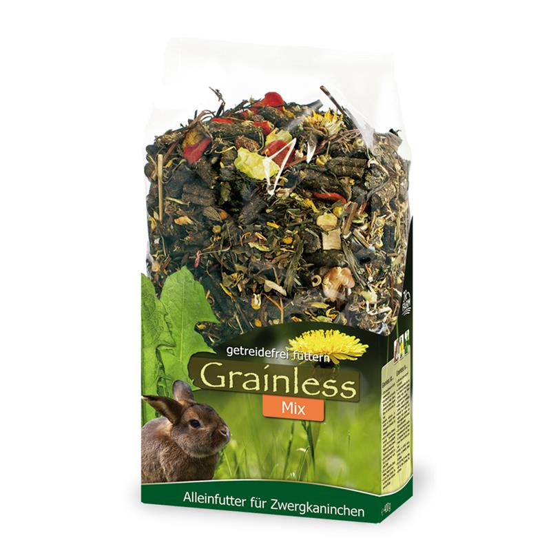 JR Farm Grainless Mix Zwergkaninchen 650g