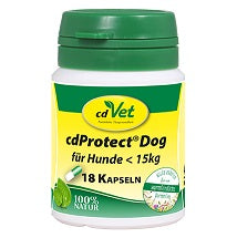 cdVet cdProtect 18 Kapseln für Hunde < 15kg