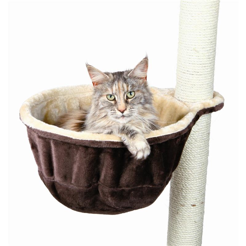 Trixie Kuschelsack, mit Metallrahmen, beige/braun