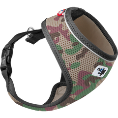 Basic Geschirr Air-Mesh - camo - L (46 – 54 cm)