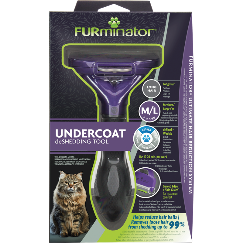 [Räumungsverkauf] FURminator Undercoat Long Hair - M / L