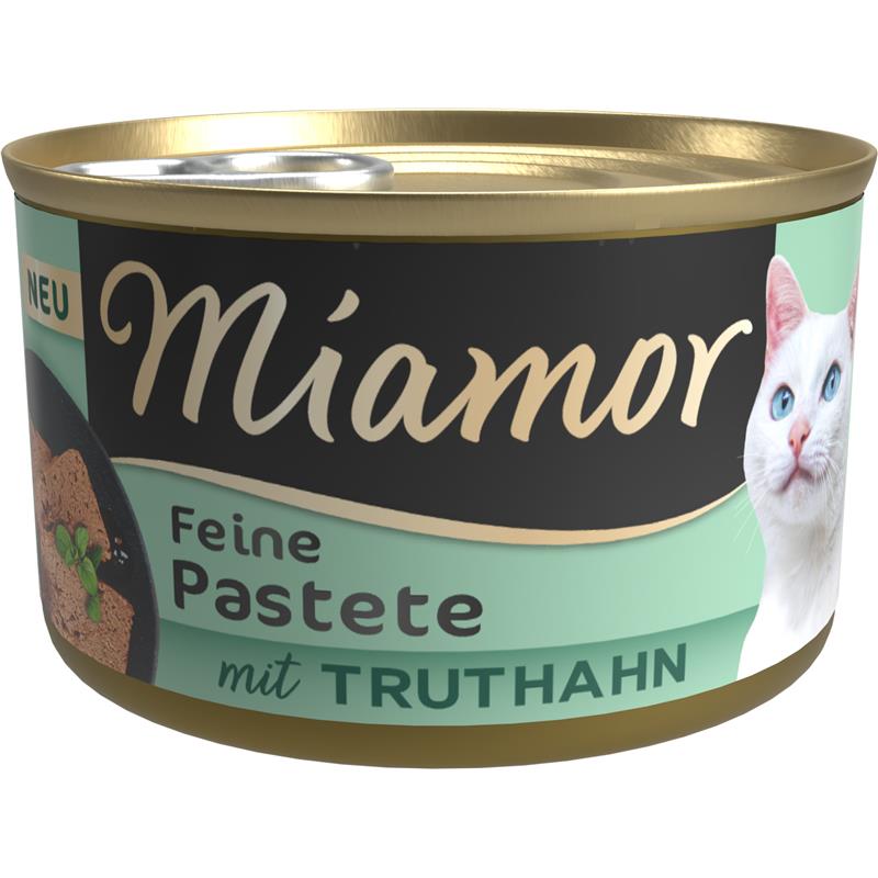 Miamor Dose Feine Pastete mit Truthahn 85g