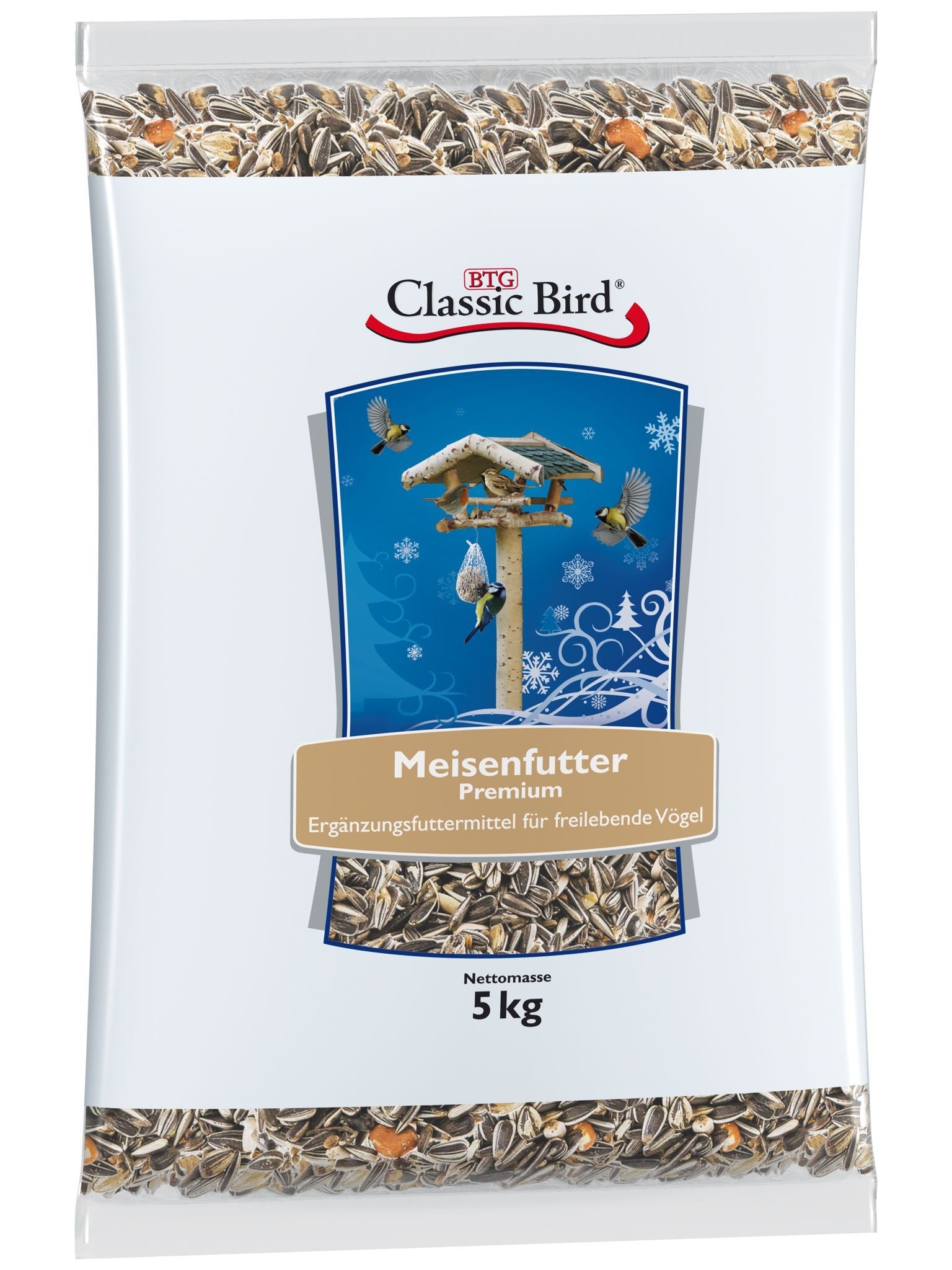 BTG Classic Bird Meisenfutter SPEZIAL mit vielen Erdnüssen