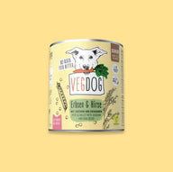 VEGDOG Senior Erbsen & Hirse 800g