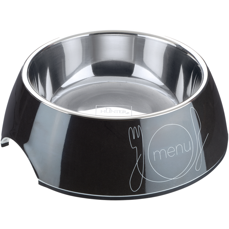 Melamin-Napf Burgos - grau - 350 ml