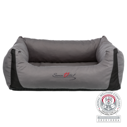 Bett Samoa Vital grau - 65 × 50 cm