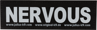 Klettsticker 11 x 3 cm - Nervous