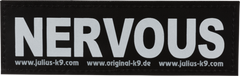 Klettsticker 11 x 3 cm - Nervous
