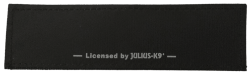 [Räumungsverkauf] JULIUS-K9 Klettsticker 11 x 3 cm - Blanko