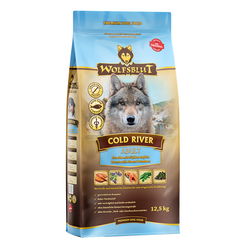 Wolfsblut Cold River - Forelle & Süßk.