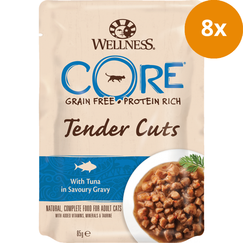 Wellness CORE Tender Cuts Thunfisch in Sauce 85 g