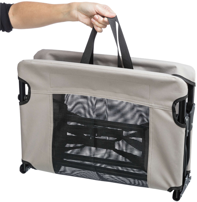 Hundeliege -grau/schwarz - 79 × 19 × 50 cm