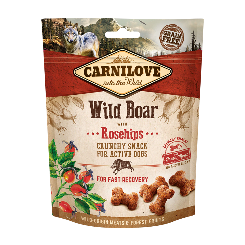 Snack Crunchy - 200 g - Wild Boar/Rosehip