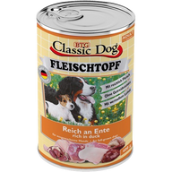 BTG Classic Dog Fleischtopf Pur Reich an Ente 400 g