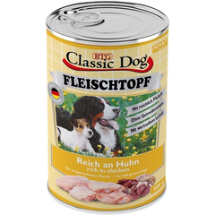 BTG Classic Dog Fleischtopf Pur Reich an Huhn 400 g