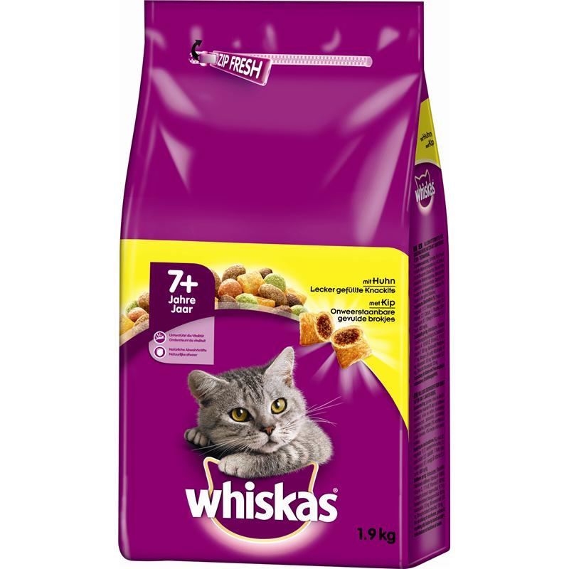 Whiskas Trocken Senior mit Huhn