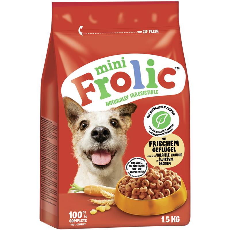 Frolic Trockenfutter Mini Geflügel