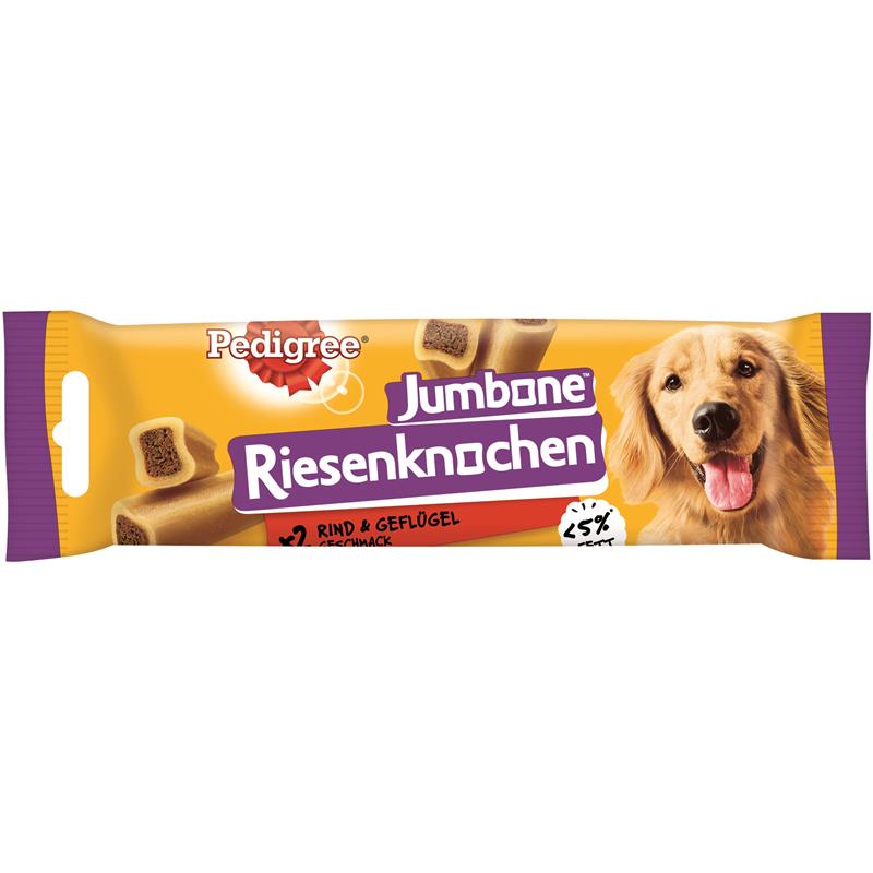 Pedigree Snack Riesenknochen Medium mit Rind & Geflügelgeschmack 180g