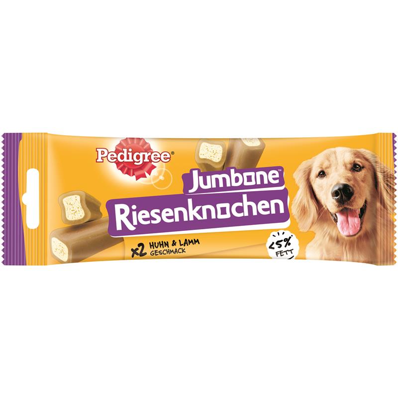 Pedigree Snack Riesenknochen Medium mit Huhn & Lammgeschmack 180g