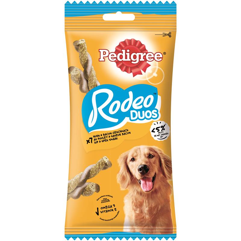 Pedigree Snack Rodeo mit Huhn & Bacon 7 St./123g