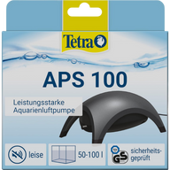 [Räumungsverkauf] Tetra Aquarienluftpumpe - Edition Black - APS 100