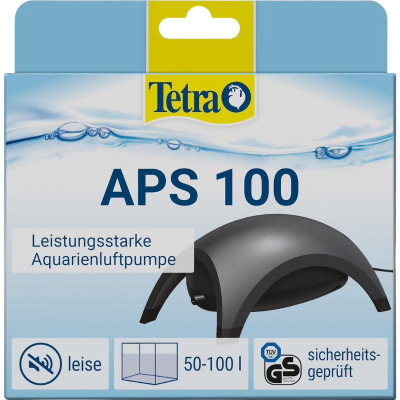 [Räumungsverkauf] Aquarienluftpumpe - Edition Black - APS 100