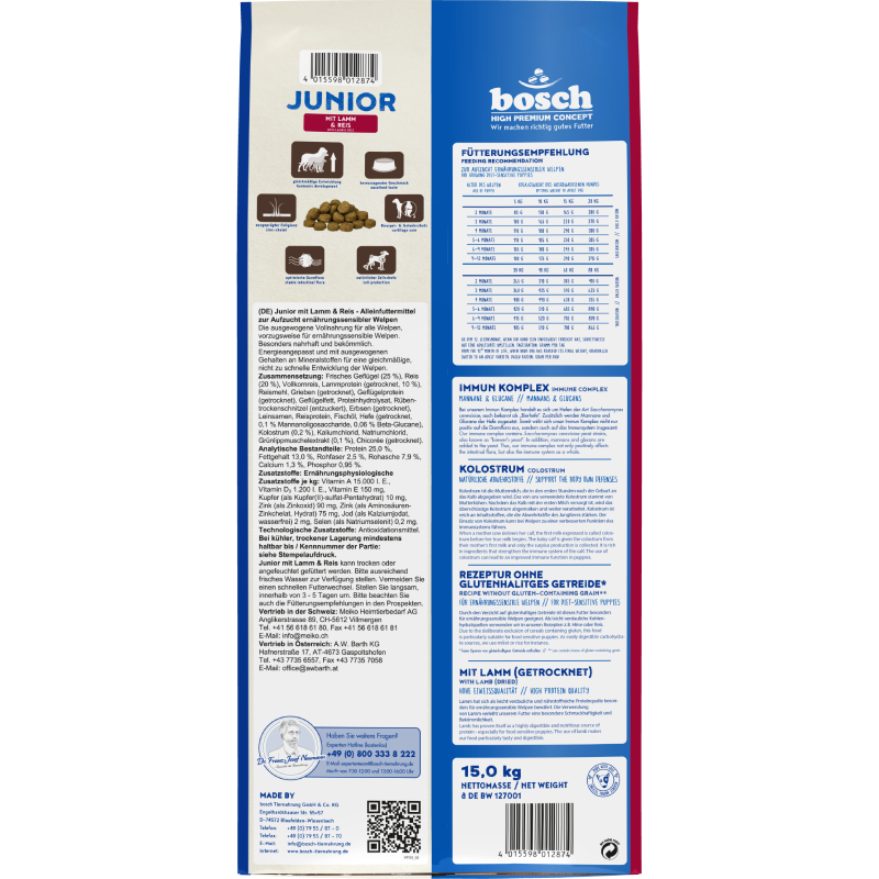 bosch HPC Junior mit Lamm & Reis