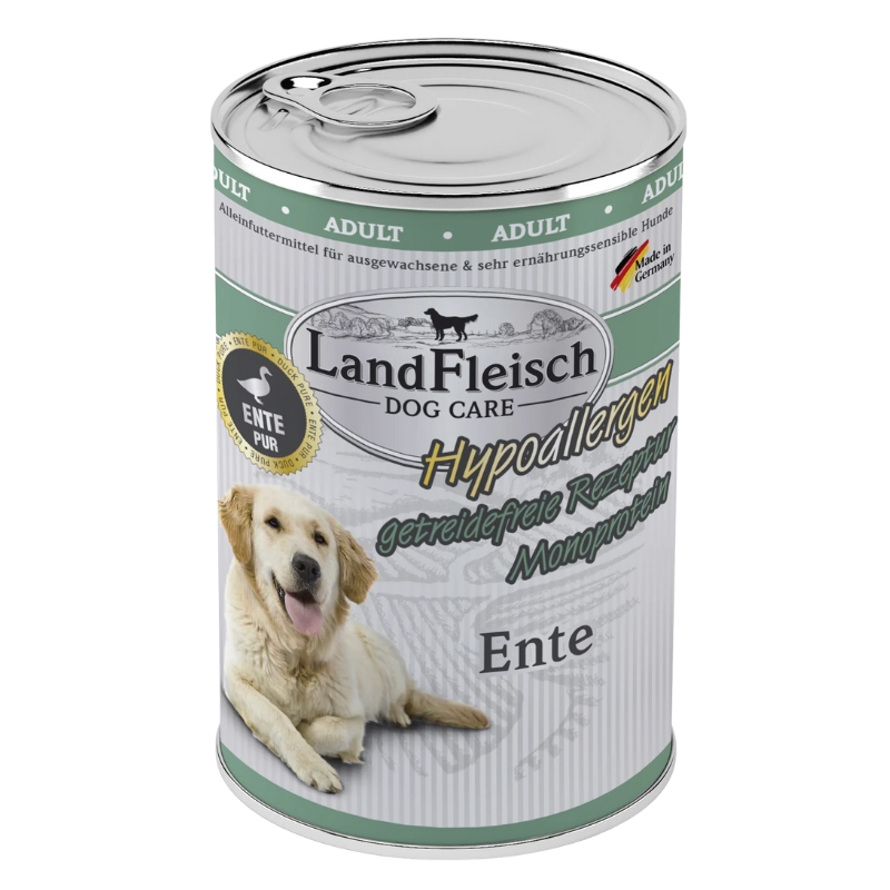 LandFleisch Dog Care Hypoallergen Ente 400g