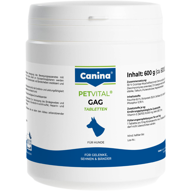 Canina Petvital GAG Tabletten