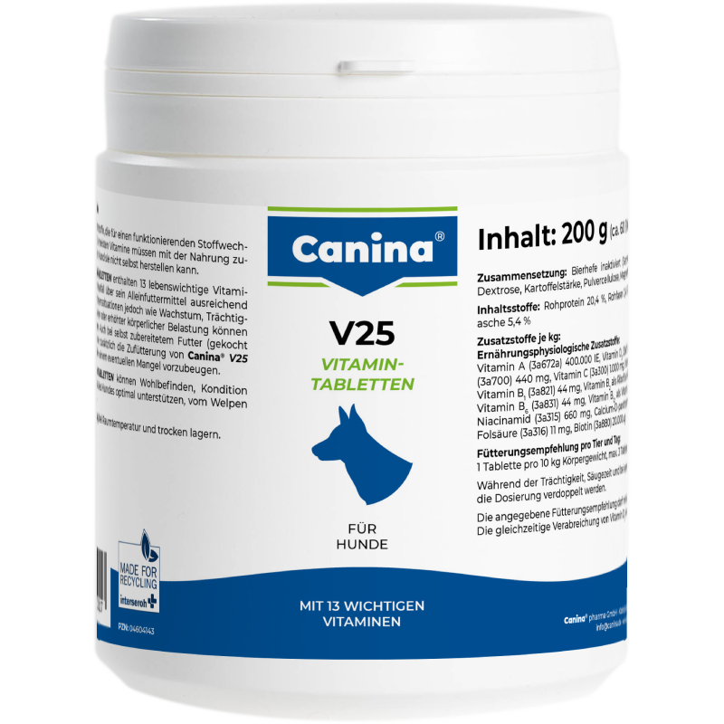 Canina V25 Vitamintabletten