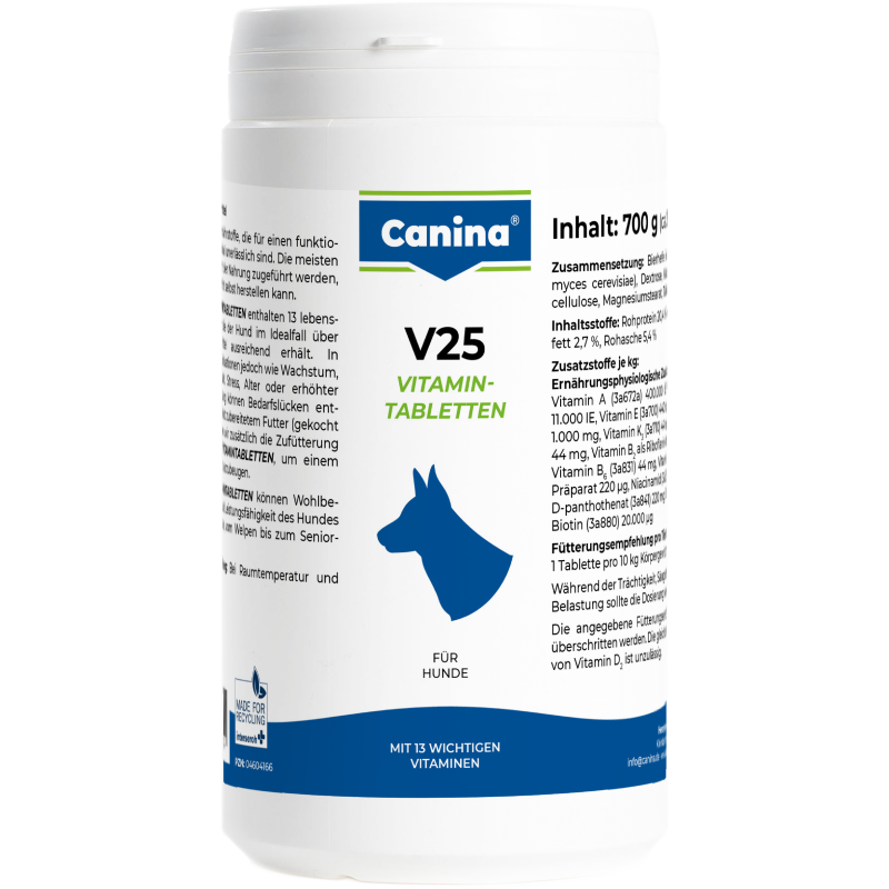 Canina V25 Vitamintabletten