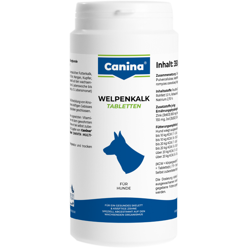 Canina Welpenkalk Tabletten