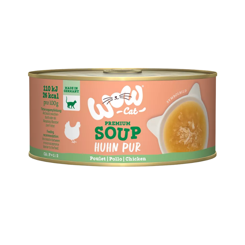 Wow Cat Dose Adult Suppe mit Huhn