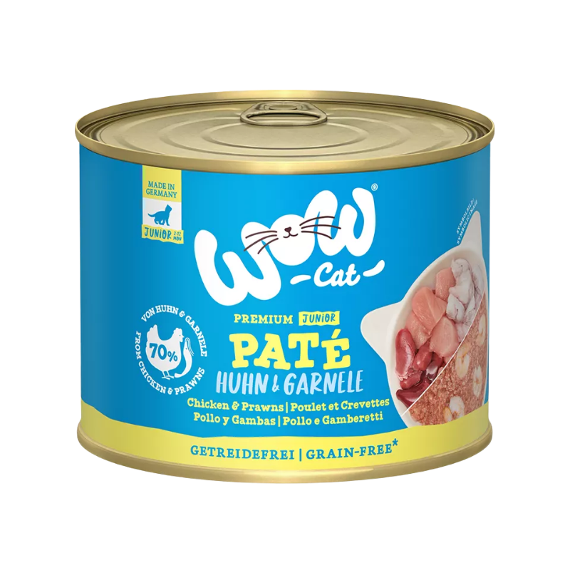 Wow Cat Dose Junior Huhn & Garnele  200g