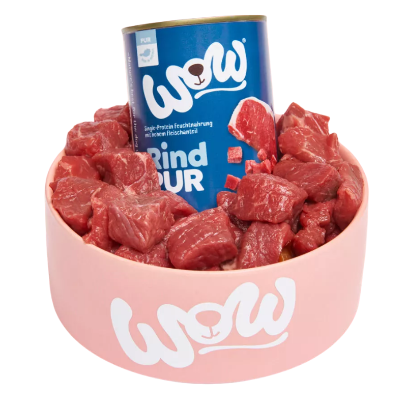 Wow Dog Dose Adult Pur Rind 400g