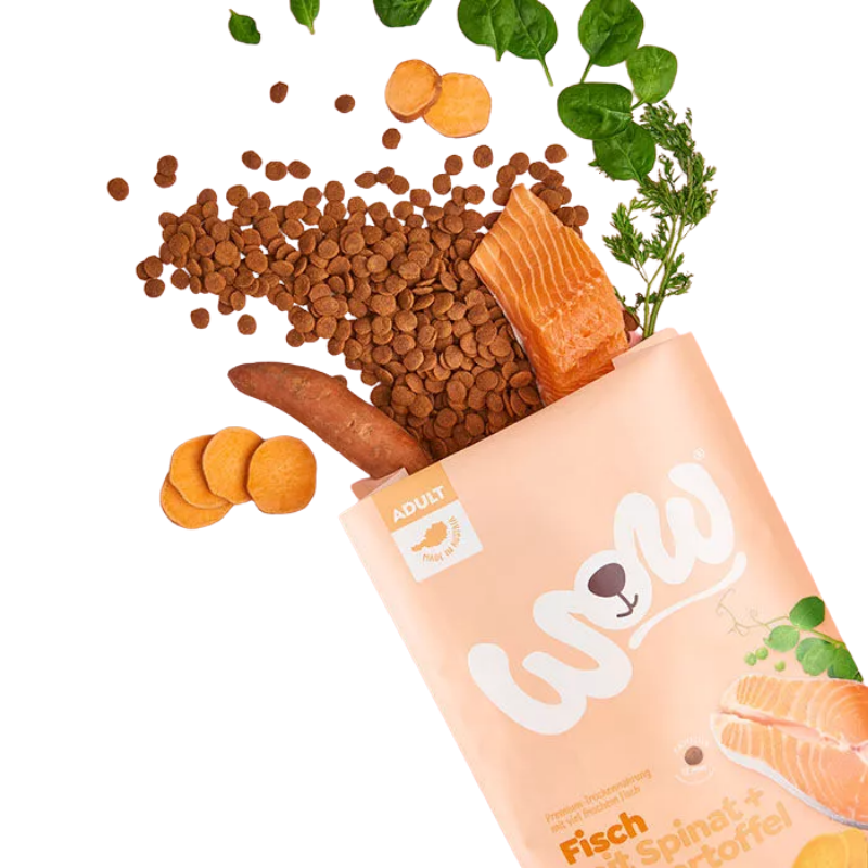 Wow Dog Trocken Adult Fisch