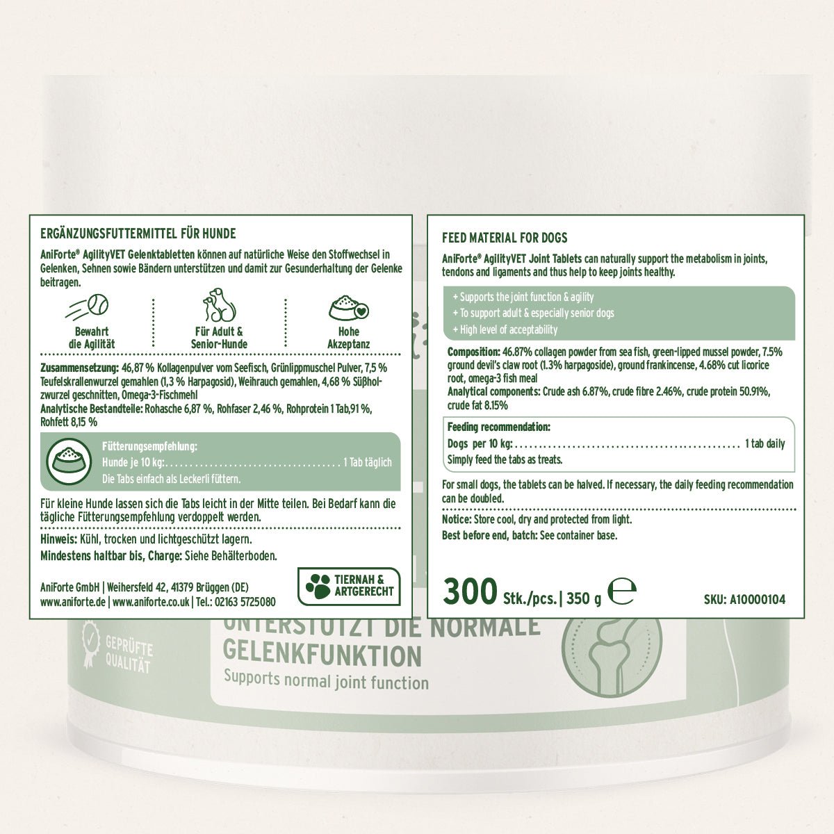 AniForte AgilityVET Gelenktabletten