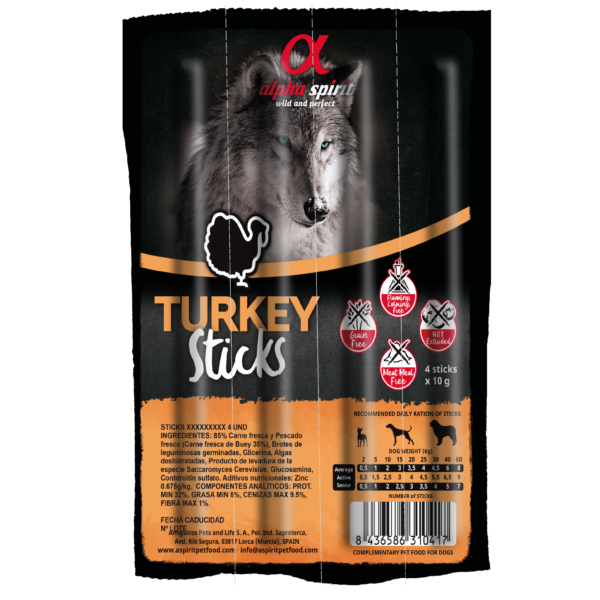 alpha spirit Ristra Stick Truthahn 40 g