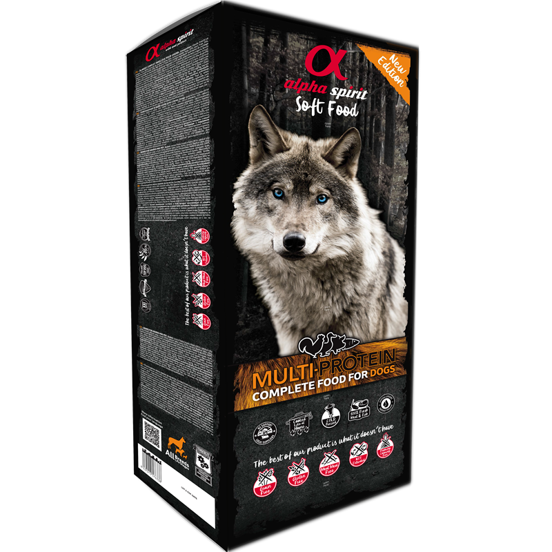 alpha spirit Semi-Moist Complete Multiprotein
