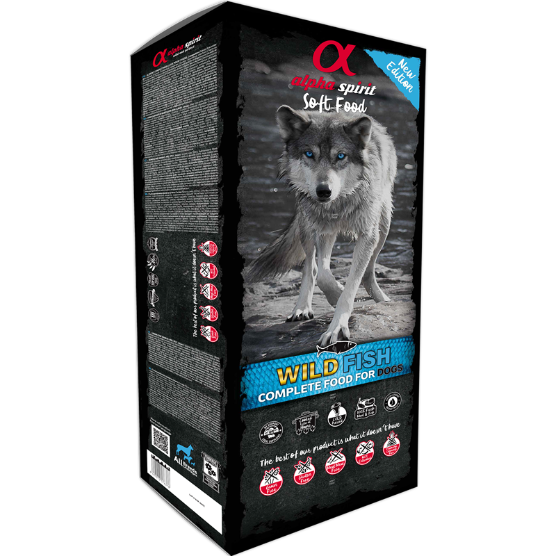 alpha spirit Semi-Moist Complete Wild Fish