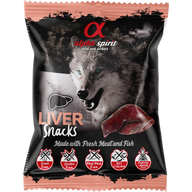 alpha spirit Snacks Bag gewürfelt Leber 50 g