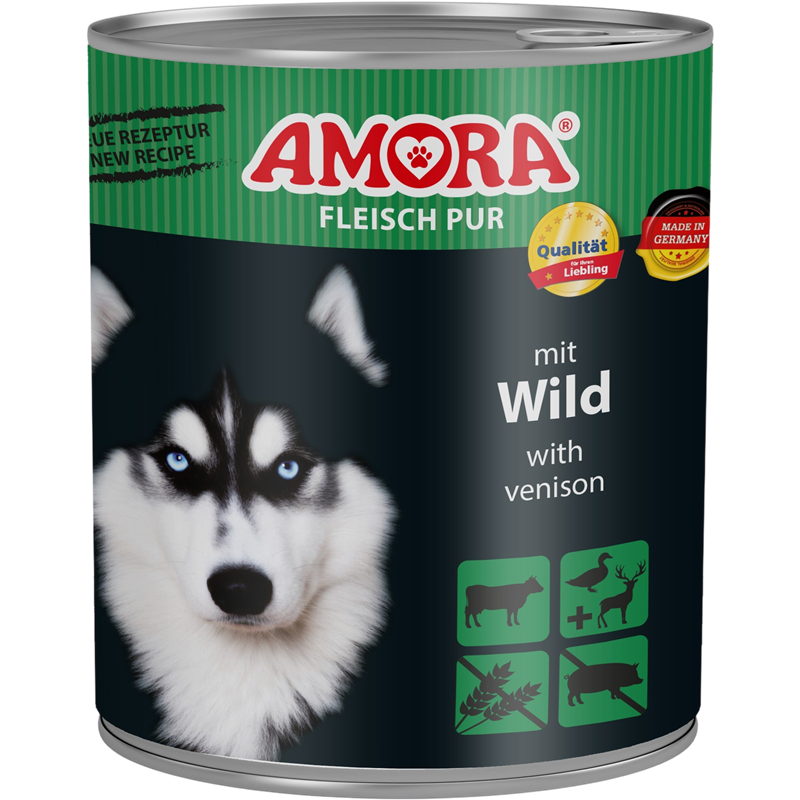AMORA Fleisch Pur Adult Wild 800 g