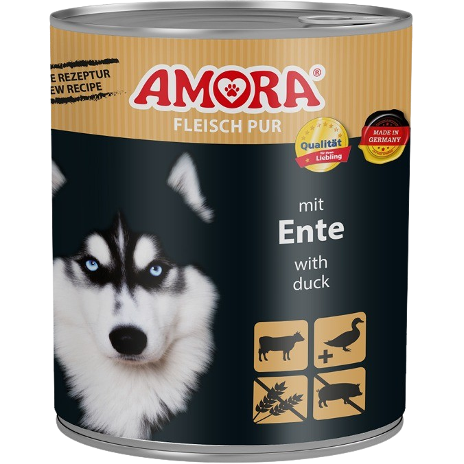 AMORA Fleisch Pur Ente 800 g