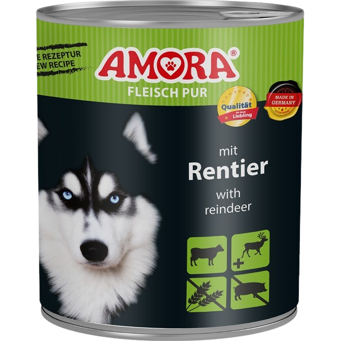 AMORA Fleisch Pur Rentier 800 g