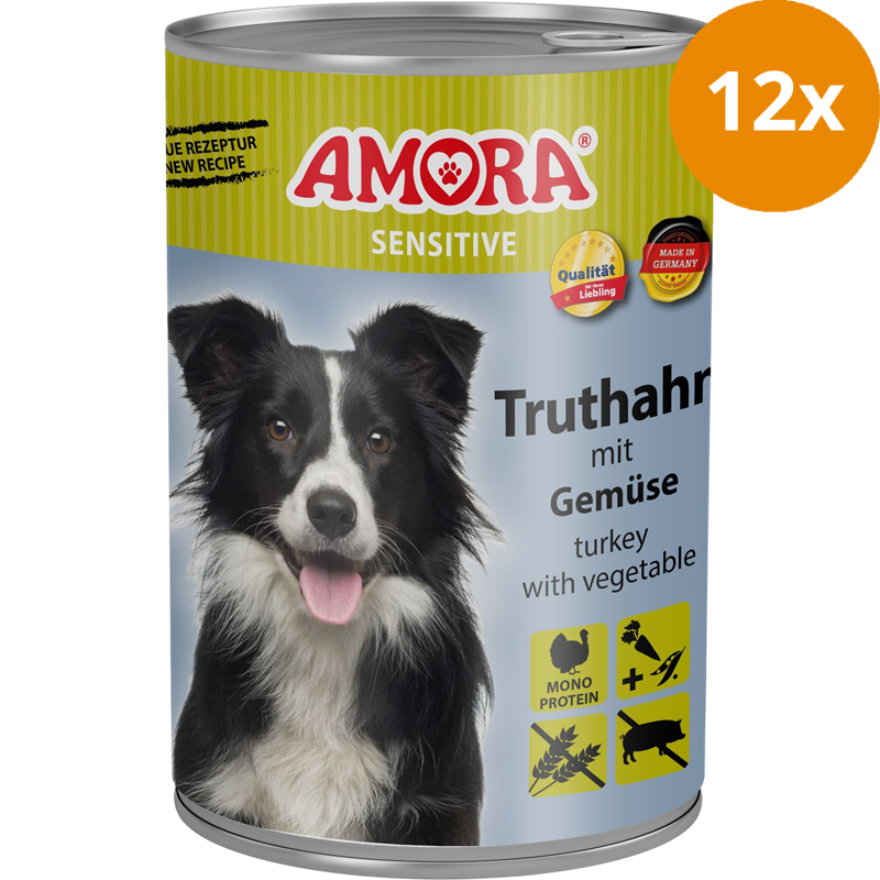 AMORA Sensitive Truthahn & Gemüse 400 g