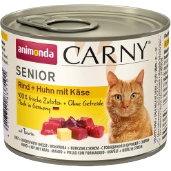 animonda Carny Senior Rind & Huhn & Käse 200 g