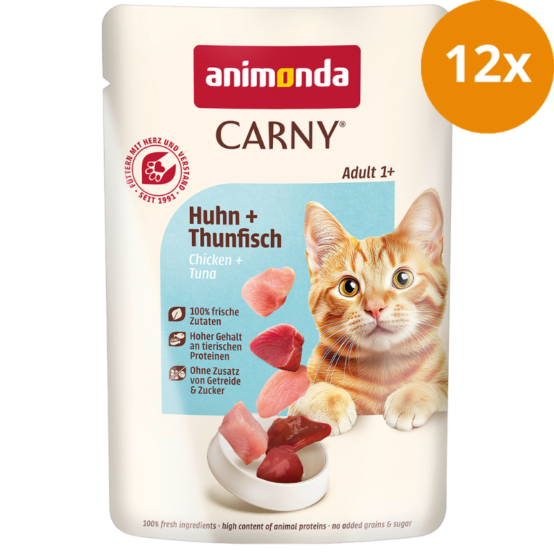 Probierpaket animonda Carny Adult Huhn & Fisch